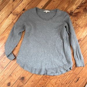 LOFT- grey sweater